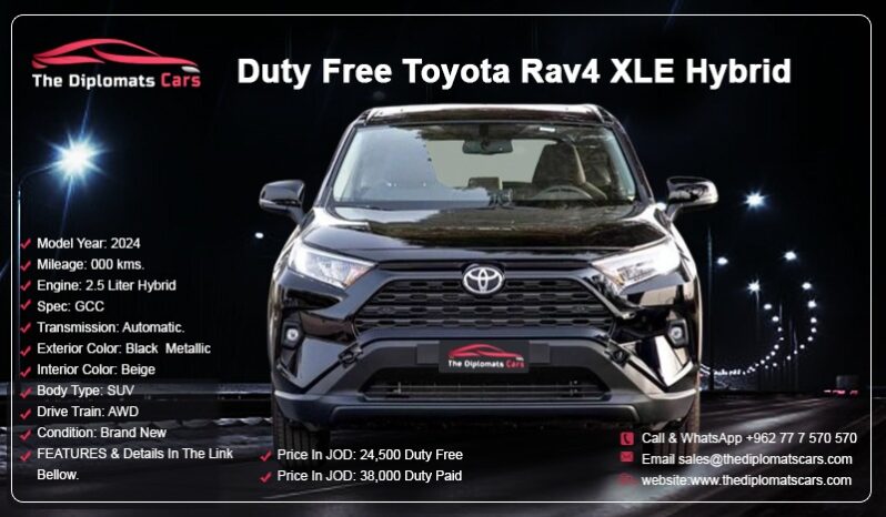 Toyota RAV 4 XLE 2024